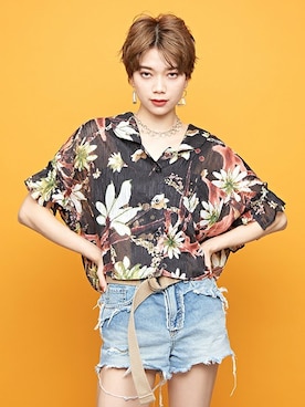 BARAKさん（レディース・165cm）の夏コーディネート
