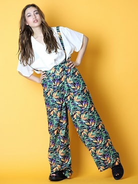 BARAKさん（レディース・165cm）の夏コーディネート