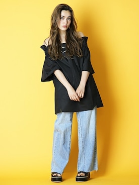 BARAKさん（レディース・165cm）の夏コーディネート