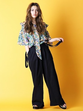 BARAKさん（レディース・165cm）の夏コーディネート