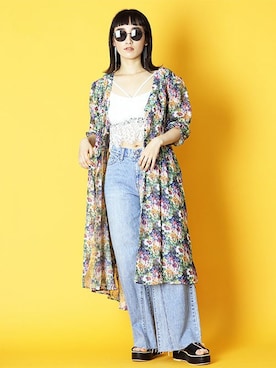 BARAKさん（レディース・165cm）の夏コーディネート