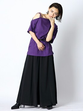 BARAKさん（レディース・165cm）の夏コーディネート