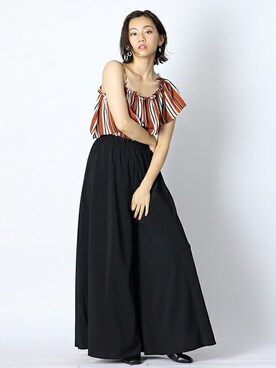 BARAKさん（レディース・165cm）の夏コーディネート