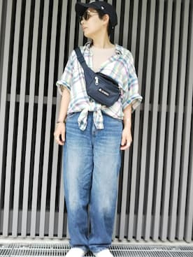 MAKIさん（レディース・155cm）の夏コーディネート