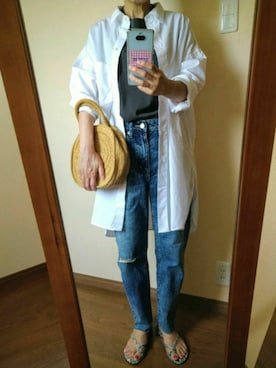 MAKIさん（レディース・155cm）の夏コーディネート