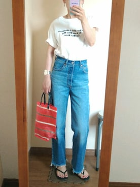 MAKIさん（レディース・155cm）の夏コーディネート