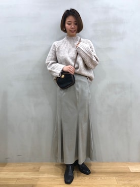 おりなさん（レディース・157cm）の秋コーディネート