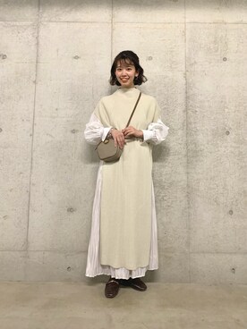 おりなさん（レディース・158cm）の春コーディネート