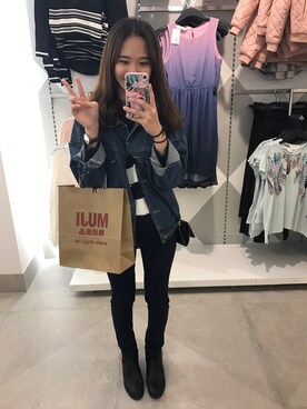 「AIR SPACE（エアースペース）のアイテム（ブーツ、ブラック系）」を使った、Tiffany 🌸さん（レディース・158cm）の冬コーディネート