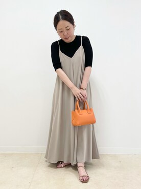 「C.T.plage（シーティープラージュ）のアイテム」を使った、チコたんさん（レディース・156cm）の春コーディネート