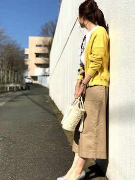 arisa_TYPY本部staffさん(レディース・163cm)の春コーディネート