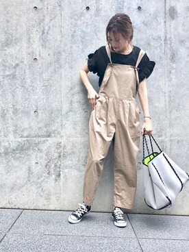 arisa_TYPY本部staffさん（レディース・163cm）の夏コーディネート