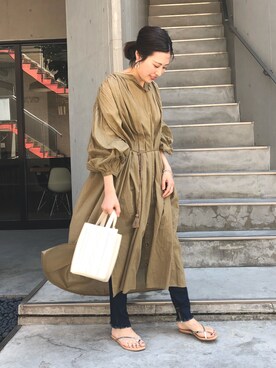 arisa_TYPY本部staffさん（レディース・163cm）の春コーディネート