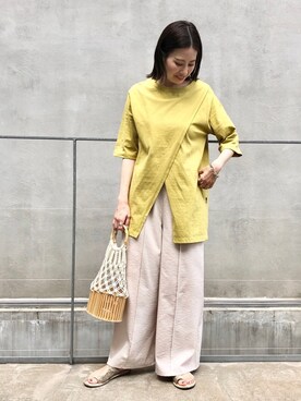 arisa_TYPY本部staffさん（レディース・163cm）の春コーディネート