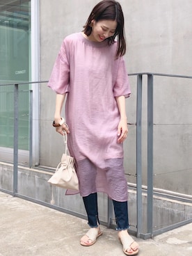 arisa_TYPY本部staffさん（レディース・163cm）の夏コーディネート