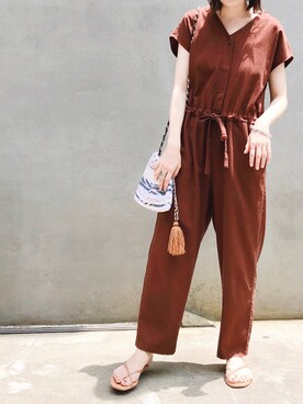 arisa_TYPY本部staffさん(レディース・163cm)の夏コーディネート