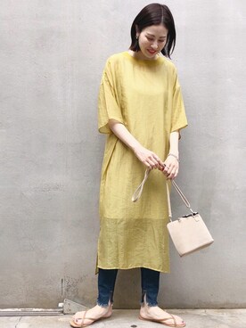 arisa_TYPY本部staffさん（レディース・163cm）の夏コーディネート