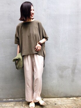 arisa_TYPY本部staffさん(レディース・163cm)の夏コーディネート