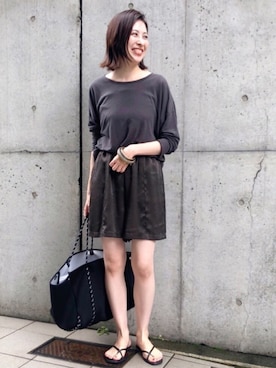 arisa_TYPY本部staffさん（レディース・163cm）の夏コーディネート