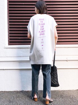 arisa_TYPY本部staffさん（レディース・163cm）の夏コーディネート