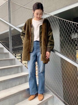 arisa_TYPY本部staffさん(レディース・163cm)の秋コーディネート