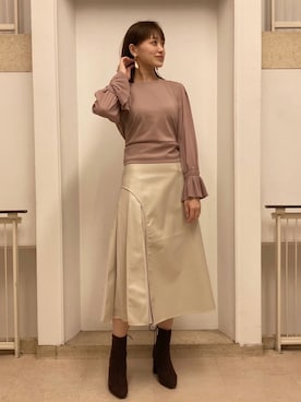 arisaさん(レディース・162cm)の秋コーディネート