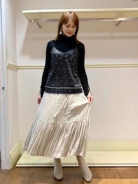 arisaさん（レディース・162cm）の秋コーディネート