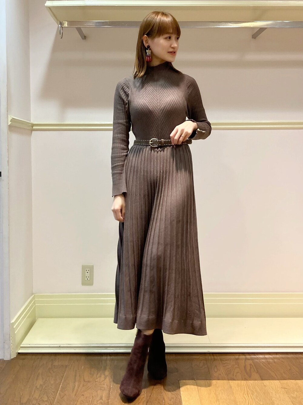 JILL STUART（ジルスチュアート）の「◇ヌリアレースアップブーツ
