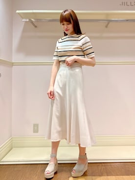 arisaさん（レディース・162cm）の夏コーディネート