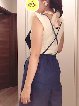 「WILLSELECTION（ウィルセレクション）のアイテム（アクセサリー）」を使った、yukaさん（レディース・163cm）の夏コーディネート