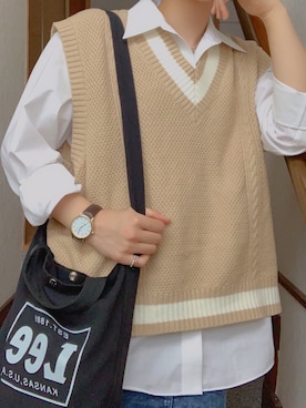 「J-AXIS（ｼﾞｪｲｱｸｼｽ）のアイテム」を使った、mさん（レディース・170cm）の春コーディネート