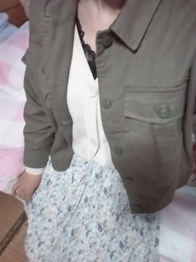 「Color（カラー）のアイテム」を使った、まいさん（レディース・156cm）の春コーディネート