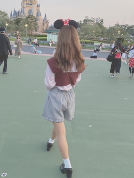 「one after another NICE CLAUP（ワンアフターアナザーナイスクラップ）のアイテム（アンサンブル）」を使った、Naruさん（レディース・155cm）の冬コーディネート