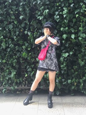 瑠栞さん(レディース・163cm)の春コーディネート