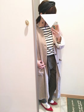「handmade」｜「アイテム（その他アウター）」を使った、hfさん（レディース・150cm）の春コーディネート
