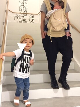 hfさん（キッズ・100cm）の春コーディネート