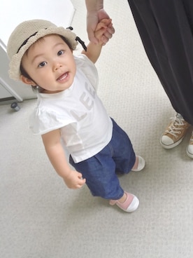 hfさん（キッズ・80cm）の夏コーディネート