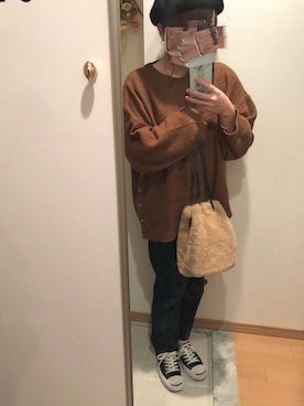 hfさん（レディース・150cm）の秋コーディネート