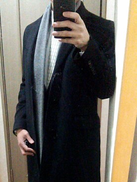 「アイテム（フォーマルスーツ/小物、シルバー系）」を使った、ＮＫＴさん（メンズ・168cm）の冬コーディネート