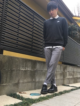 次郎丸 浩之さん（メンズ・169cm）の冬コーディネート