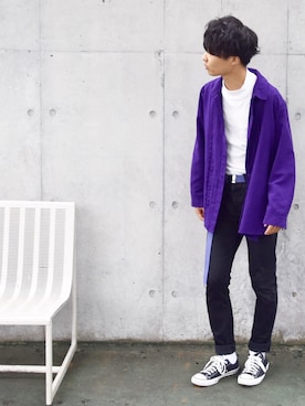 Sさん（メンズ・170cm）の秋コーディネート