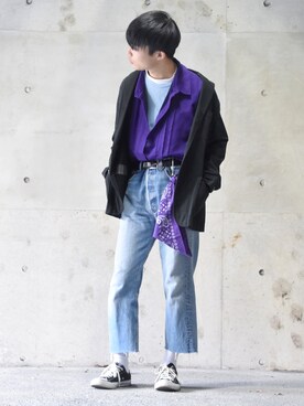 Sさん（メンズ・170cm）の冬コーディネート