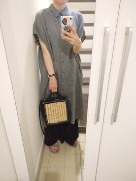 satomiさん（レディース・153cm）の夏コーディネート