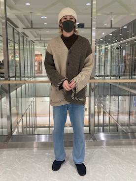 mutaさん（メンズ・182cm）の冬コーディネート