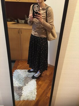 「WAG（ワグ）のアイテム」を使った、スミレさん（レディース・160cm）の秋コーディネート