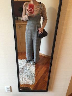 「アイラブCONVERSE」｜スミレさん（レディース・160cm）の秋コーディネート