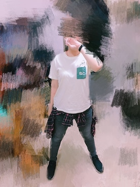 「NET（ネット）のアイテム（フォーマルスーツ/小物）」を使った、Tammyさん（レディース・163cm）の春コーディネート