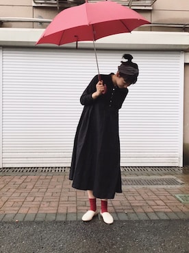 「BEAMS」｜「アイテム（ヘアアクセサリー）」を使った、cacakeさん（レディース・167cm）の春コーディネート