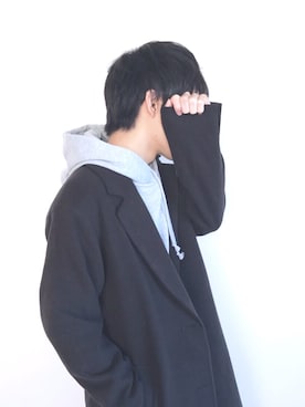 「Honeys（ハニーズ）のアイテム（ジャケット/アウター）」を使った、りっくんさん（メンズ・169cm）の冬コーディネート