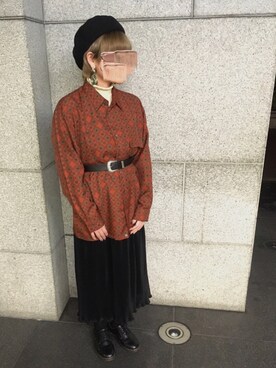 ナ オ.さん(レディース・157cm)の冬コーディネート